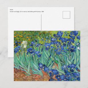 Carte Postale Vincent Van Gogh - Les Iris