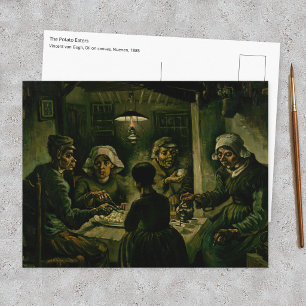 Carte Postale Vincent van Gogh - Les Mangeurs de pommes de terre