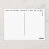 Carte Postale Vincent van Gogh - Maisons et Personnage (Dos)