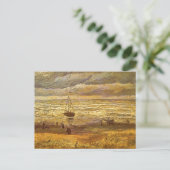 Carte Postale Vincent van Gogh - Mer à Scheveningen (Debout devant)