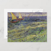 Carte Postale Vincent van Gogh | Mer aux Saintes-Maries (Devant / Derrière)