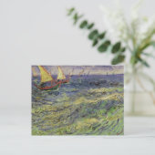 Carte Postale Vincent van Gogh | Mer aux Saintes-Maries (Debout devant)