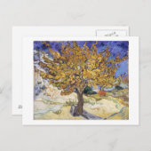 Carte Postale Vincent van Gogh | Mulberry Tree, 1889 (Devant / Derrière)