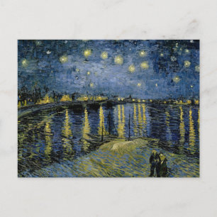 Carte Postale Vincent van Gogh - Nuit étoilée