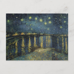 Carte Postale Vincent van Gogh   Nuit étoilée sur le Rhône