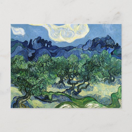 Carte postale Vincent van Gogh Olive Trees | Étonn (Devant)