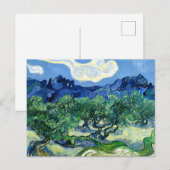 Carte Postale Vincent Van Gogh, Oliviers aux Alpilles (Devant / Derrière)