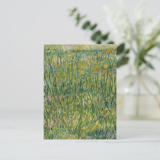 Carte Postale Vincent van Gogh - Patch d'herbe (Debout devant)