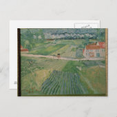 Carte Postale Vincent van Gogh | Paysage à Auvers (Devant / Derrière)