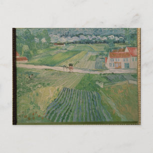 Carte Postale Vincent van Gogh   Paysage à Auvers
