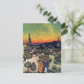 Carte Postale Vincent Van Gogh - Paysage Avec Couple Fine Art (Debout devant)