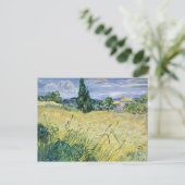 Carte Postale Vincent van Gogh | Paysage avec maïs vert, 1889 (Debout devant)
