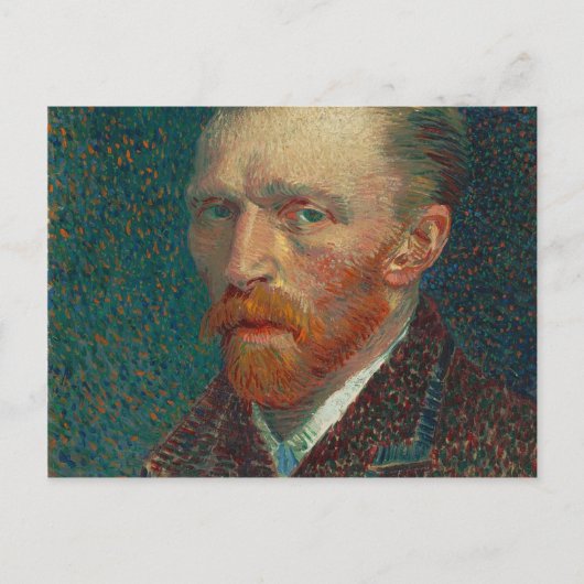 Carte Postale Vincent Van Gogh - Peinture autoportrait (Devant)
