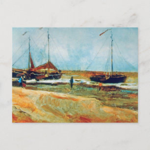 Carte Postale Vincent Van Gogh - Plage à Scheveningen Beaux-Arts