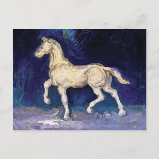 Carte Postale Vincent Van Gogh - Plâtre Statuette D'Un Cheval (Devant)