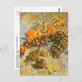 Carte Postale Vincent van Gogh - Pommes, poires, citrons, raisin (Devant / Derrière)