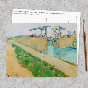 Carte Postale Vincent van Gogh - Pont Langlois à Arles #2