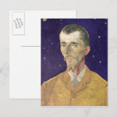 Carte Postale Vincent van Gogh | Portrait d'Eugene Boch 1888 (Devant / Derrière)