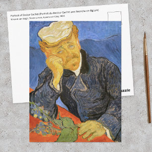 Carte Postale Vincent Van Gogh - Portrait du docteur Paul Gachet