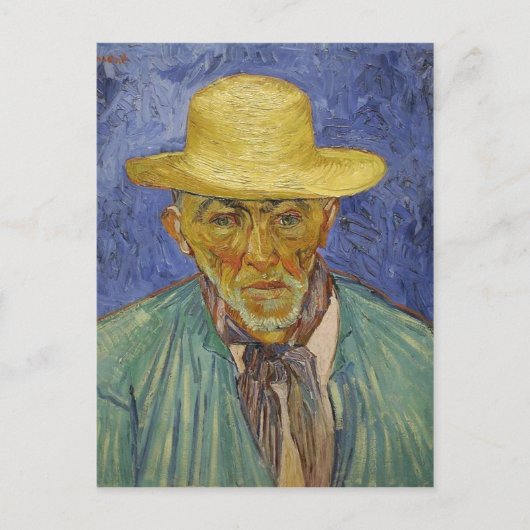 Carte Postale Vincent van Gogh Portrait d'un paysan (Patience E (Devant)