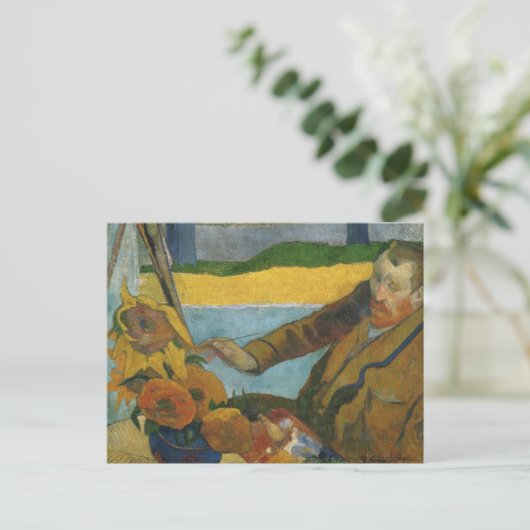 Carte Postale Vincent van Gogh Portrait | Paul Gauguin (Debout devant)