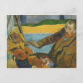 Carte Postale Vincent van Gogh Portrait | Paul Gauguin (Devant)
