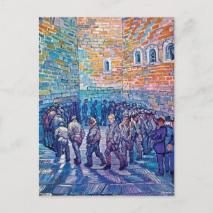 Carte Postale Vincent Van Gogh - Prisonniers Marchant Le Tour