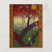 Carte Postale Vincent Van Gogh - Prunier en fleurs (Devant)