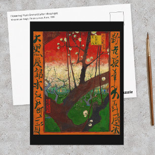 Carte Postale Vincent van Gogh - Prunier en fleurs