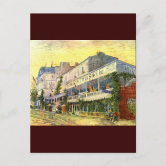 Carte Postale Vincent Van Gogh Restaurant de La Sirene