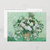 Carte Postale Vincent van Gogh - Rose (Devant / Derrière)