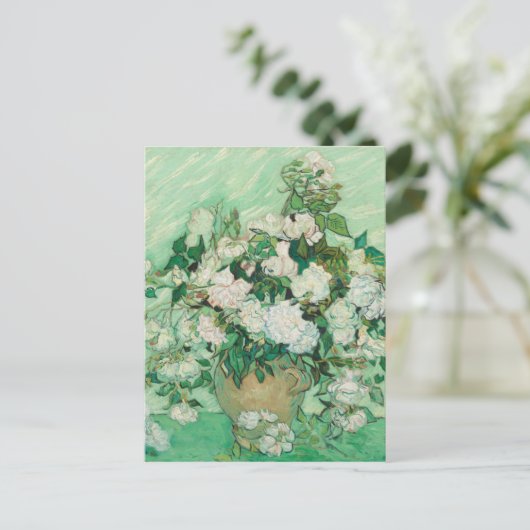 Carte Postale Vincent van Gogh Roses (Debout devant)