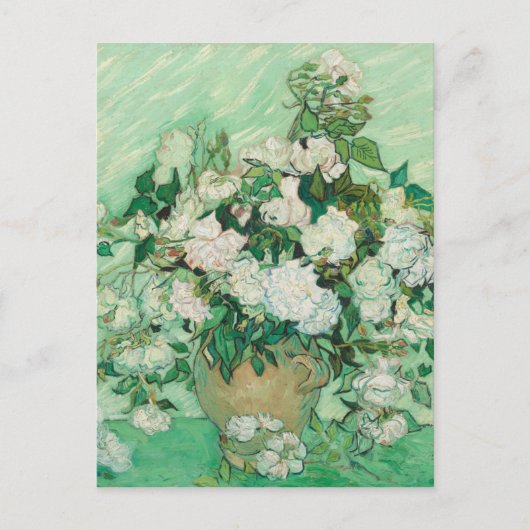Carte Postale Vincent van Gogh Roses (Devant)