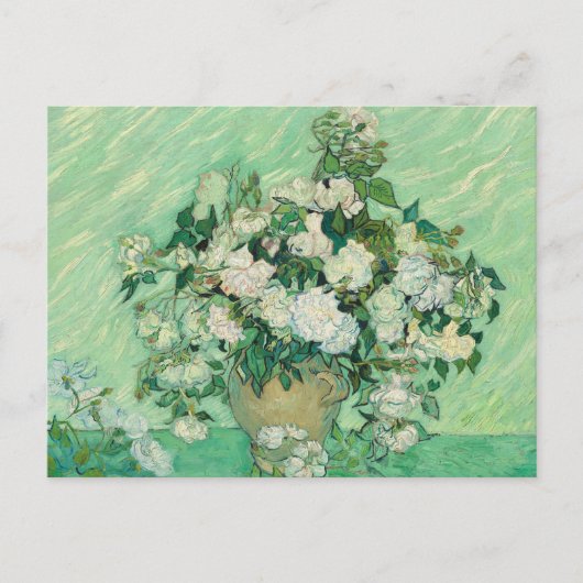 Carte Postale Vincent van Gogh Roses (Devant)