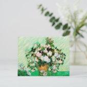 Carte Postale Vincent Van Gogh Roses (1890) (Debout devant)