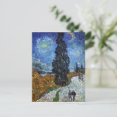 Carte Postale Vincent Van Gogh Route de campagne en Provence par (Debout devant)