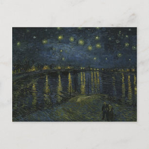 Carte Postale Vincent Van Gogh Starry Night Over the Rhone Art