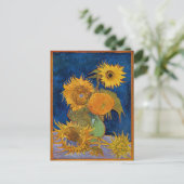 Carte Postale Vincent Van Gogh - Sunflowers, 2e version (Debout devant)