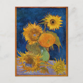 Carte Postale Vincent Van Gogh - Sunflowers, 2e version (Devant)