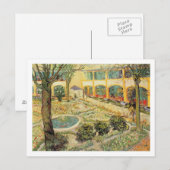 Carte Postale Vincent van Gogh | the Asylum Garden at Arles (Devant / Derrière)