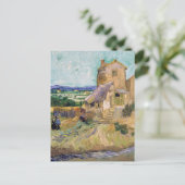 Carte Postale Vincent van Gogh - The Old Mill (Debout devant)