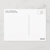 Carte Postale Vincent van Gogh - Une paire de sabots en cuir (Dos)