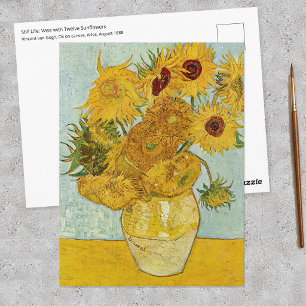 Carte Postale Vincent Van Gogh - Vase avec douze tournesols