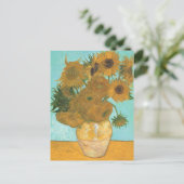 Carte Postale Vincent van Gogh - Vase avec douze tournesols (Debout devant)
