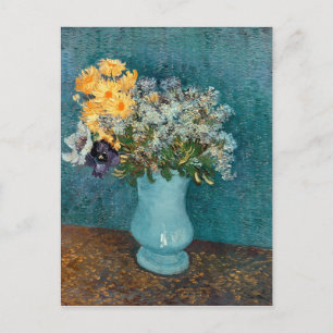Carte Postale Vincent van Gogh Vase des fleurs, 1887