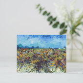 Carte Postale Vincent van Gogh - Vignoble vert (Debout devant)