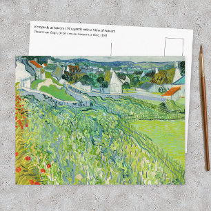 Carte Postale Vincent van Gogh - Vignobles à Auvers