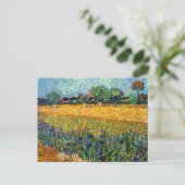 Carte Postale Vincent Van Gogh - Vue d'Arles avec des iris (Debout devant)