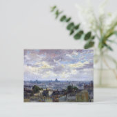 Carte Postale Vincent van Gogh Vue de Paris (Debout devant)