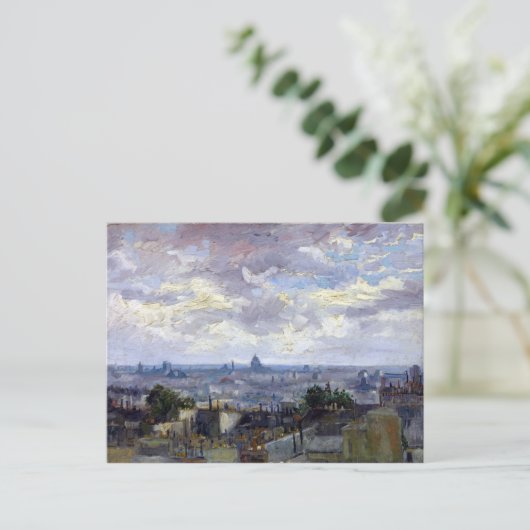 Carte Postale Vincent van Gogh Vue de Paris (Debout devant)